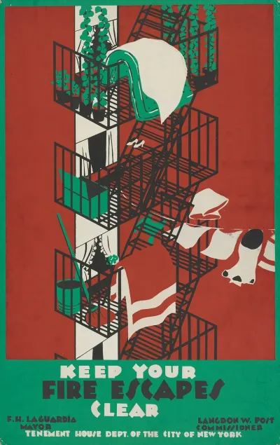 Keep Your Fire Escapes Clear 2