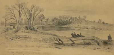 Kellys Ford On The Rappahannock River