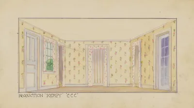 Kempy Sketch No 3 Domestic Interior