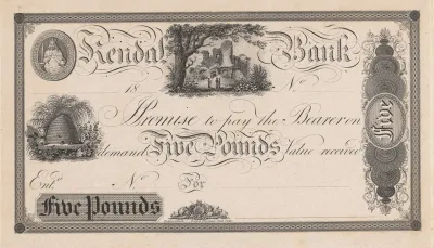 Kendal Bank Five Pound Note