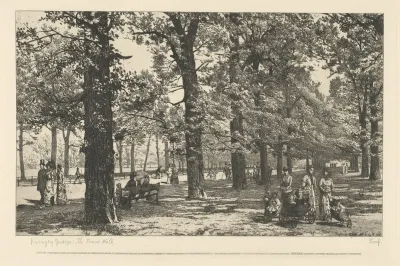 Kensington Gardens The Board Walk