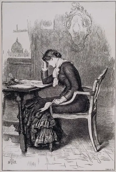 Kept In The Dark When The Letter Was Completed She Found It To Be One Which She Could Not Send