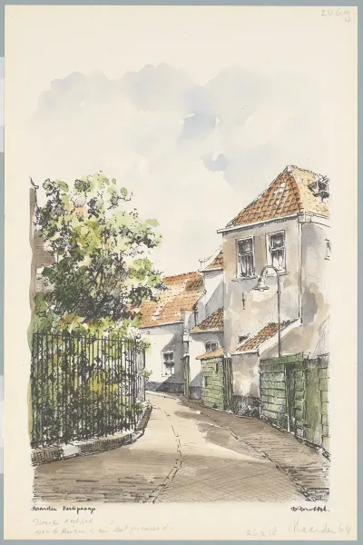 Kerkpaadje Van De Huizen Is Een Deel Gesaneerd