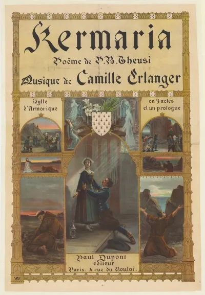 Kermaria Poeme De P B Gheusi Musique De Camille Erlanger