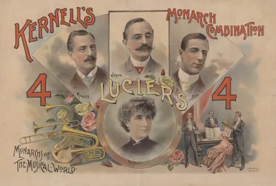 Kernells Monarch Combination 4 Luciers Monarchs Of The Musical World