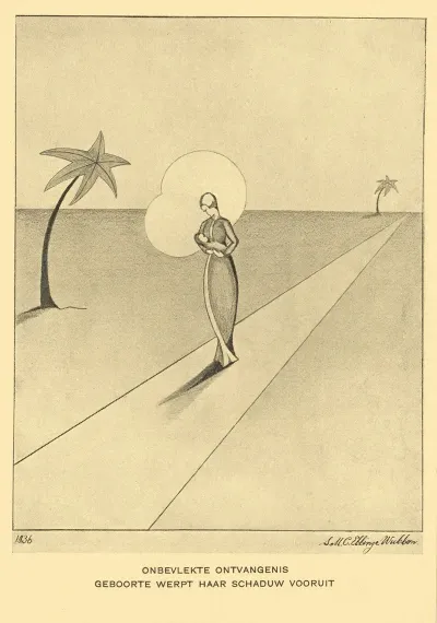 Kerstkaart Voor 1936
