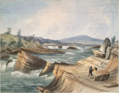 Kettle Falls Columbia River