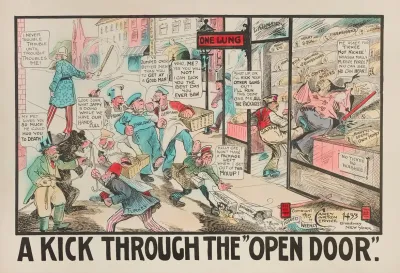 Kick Through The Open Door