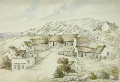 Kilkenny Village From The Rocks