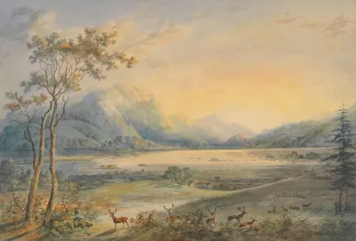 Killarney Lakes From Lord Kenmares Deer Park