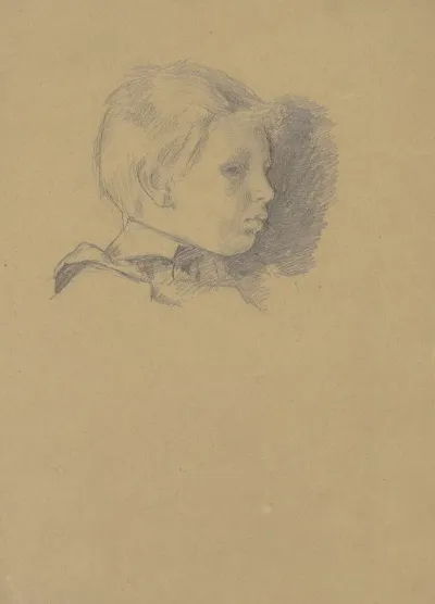 Kinderbildnis Des Sohnes Von Victor Muller