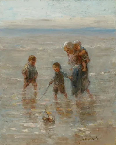 Kinderen Der Zee Children Playing In The Surf