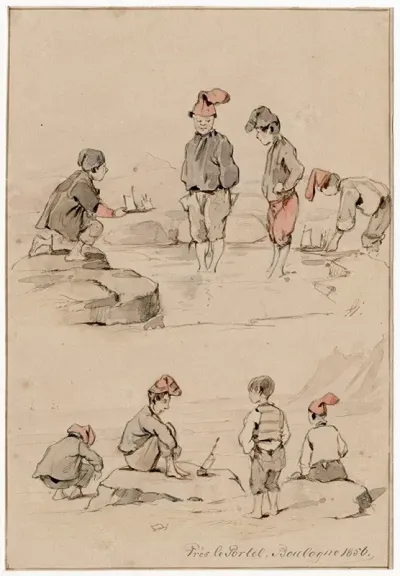 Kinderen Op Het Strand