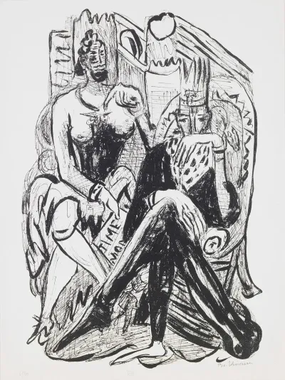 King And Demagogue Plate 8 From The Portfolio Day And Dream