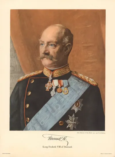King Frederick Viii Of Denmark