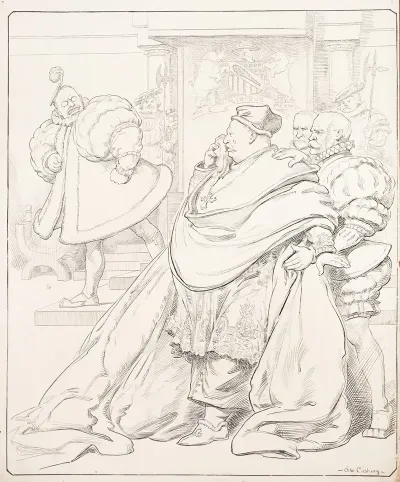 King Frowns On Cardinal