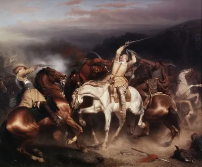 King Gustav Ii Adolf Of Sweden At Stuhm