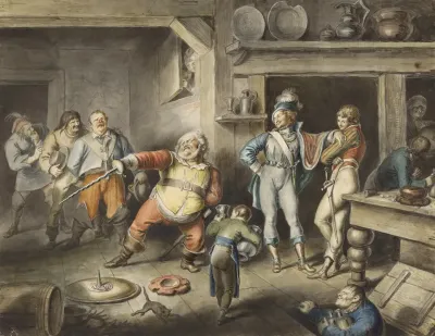 King Henry Iv Pt 1 Ii 4 Falstaff Enacting The Part Of The King