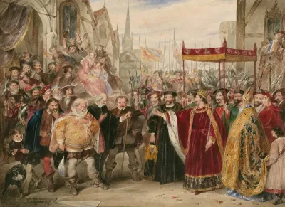 King Henry Iv Pt 2 V 5 Denouncement Of Falstaff By The King