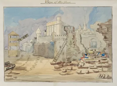 King Henry The Fifth Siege Of Harfleur