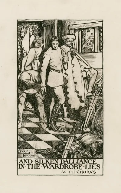 King Henry V And Silken Dalliance In The Wardrobe Lies Act Ii Chorus