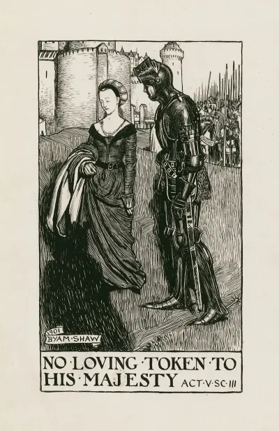 King Henry Vi Part 1 No Loving Token To His Majesty Act V Scene Iii