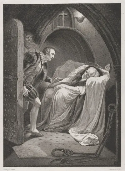 King Henry Vi Part I Act Ii Scene V A Room In The Tower The Death Of Mortimer