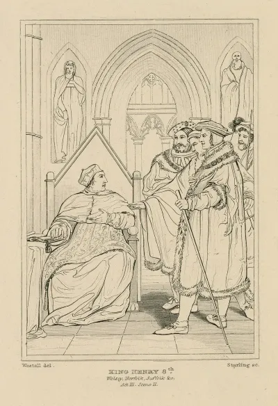King Henry Viii Act 3 Scene 2 Wolsey Duke Of Norfolk Suffolk C