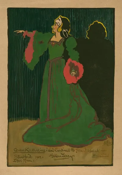 King Henry Viii Queen Katherine Lord Cardinal To You I Speak Ellen Terry As The Queen