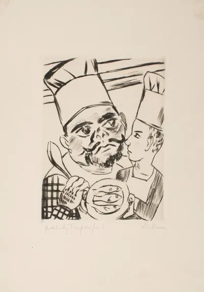 King Jerums Son Ursulus As A Cooks Apprentice In His Fathers Kitchen