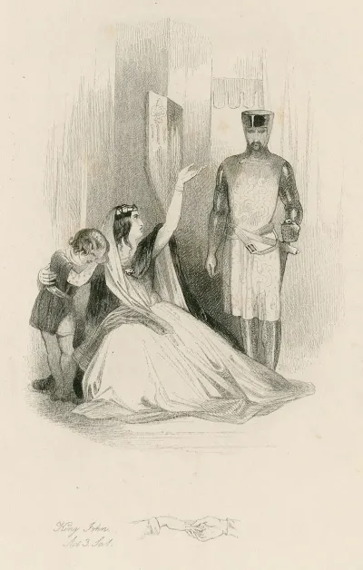 King John Act 3 Sc 1 Arthur Constance Salisbury