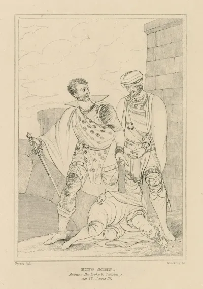 King John Act 4 Scene 3 Arthur Pembroke Salisbury C