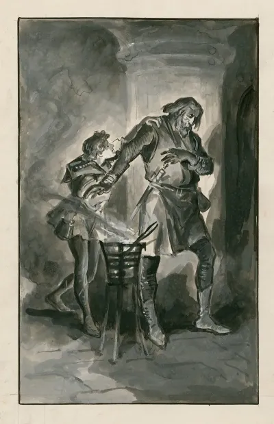 King John Ii 2 Silence No More Go Closely In With Me Much Danger Do I Undergo For Thee