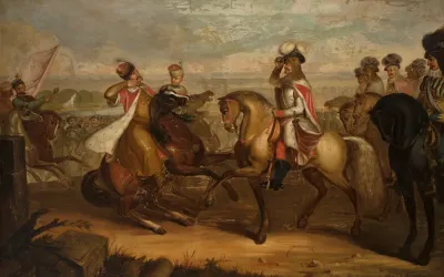 King John Iii Sobieski Meets Emperor Leopold At Vienna 2
