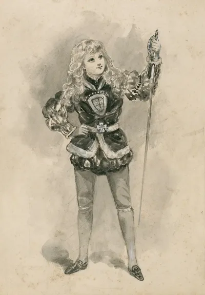King John Miss Elsie Leslie As Prince Arthur