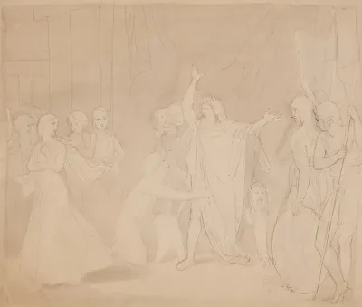 King Lear And His Daughters