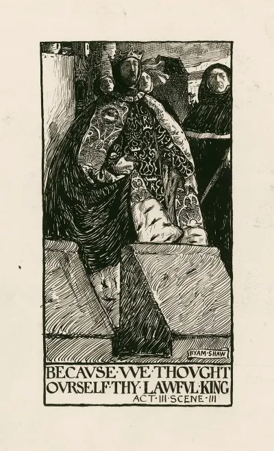 King Richard Ii Because We Thought Ourself Thy Lawful King Act Iii Scene Iii