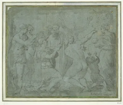 King Solomon Adoring Idols