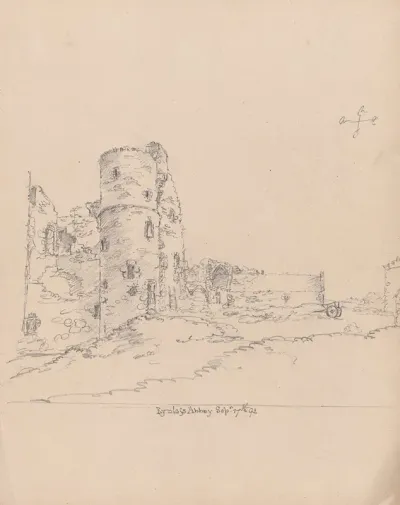 Kinloss Abbey Scotland