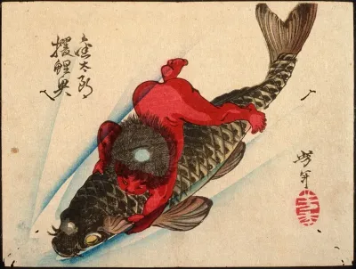 Kintaro Captures The Carp