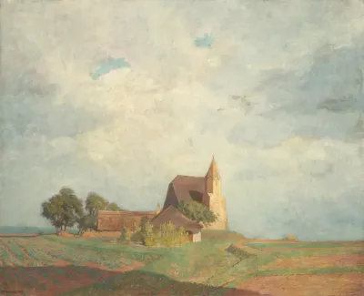 Kirche In Holzern Bei Sausenstein