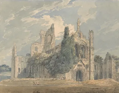 Kirkstall Abbey From The N W