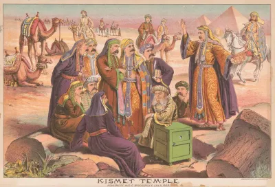 Kismet Temple Academy Of Music Brooklyn N Y Jan 5 1888
