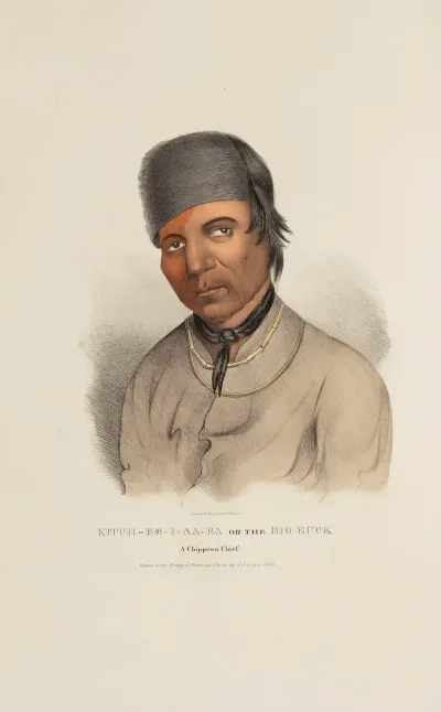 Kitch Ee I Aa Ba Or The Big Buck A Chippewa Chief