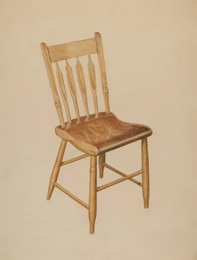 Kitchen Chair Plank Bottom