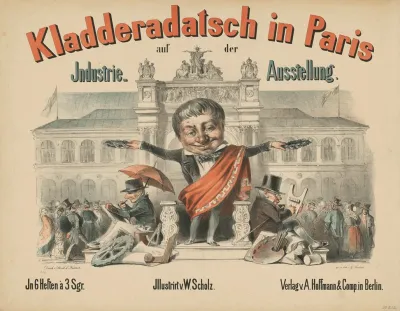 Kladderadatsch In Paris Auf Der Industrie Ausstellung