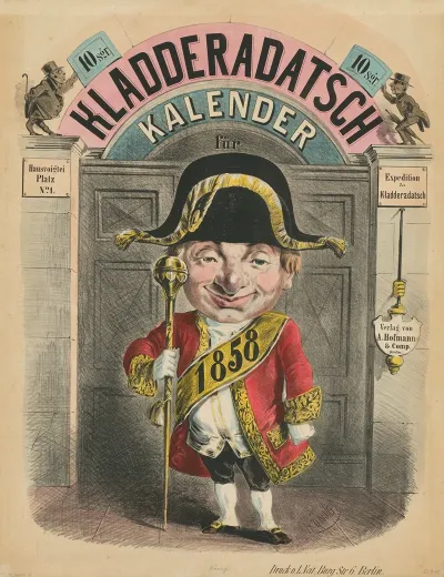 Kladderadatsch Kalender Fur 1858