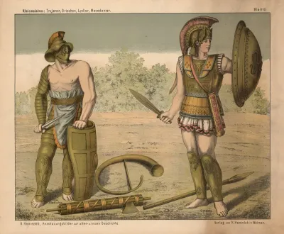 Kleinasiaten Trojaner Griechen Lydier Macedonier