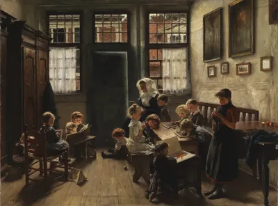 Kleinkinderschule In Holland