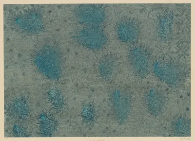 Kleisterpapier Mit Blutenmotiven 4